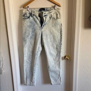 Light Acid Wash Denim Jeans
